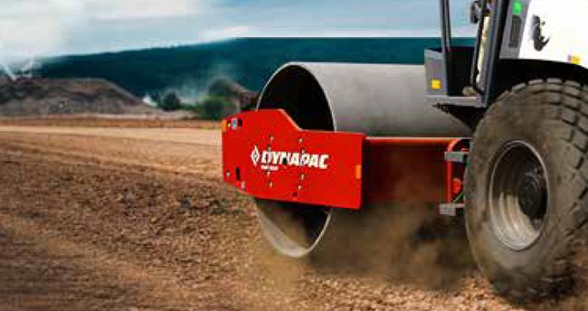High degree of intelligent compaction system in Dynapac Equipment