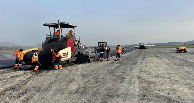 Dynapac Supports the 300m Runway Extension at Mother Teresa Airport in Tirana