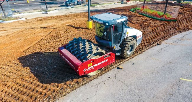 RDC Paving maximizes efficiency on full-depth reclamation project with Dynapac CA6500PD 