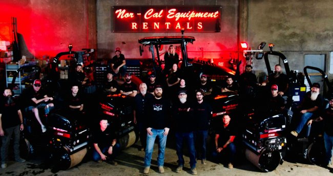 Dynapac Delivers Custom-Painted Equipment to Nor-Cal Equipment Rentals