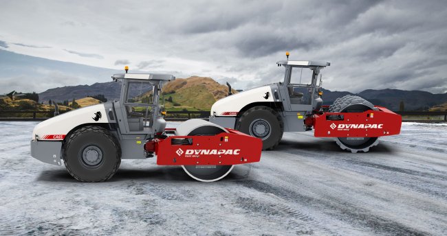 Dynapac introduces three new models in the Rhino soil roller range