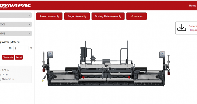Now Available: Screed Configurator for Pavers