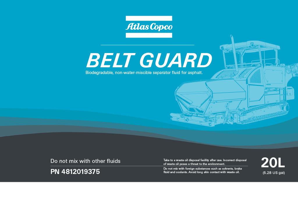 Atlas Copco Belt Guard