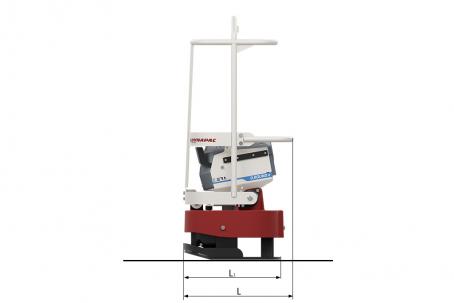 Blueprint side view Dynapac D.ROUND e