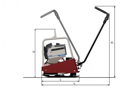 Blueprint top view Dynapac DFQ7AX e