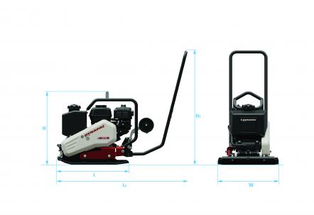 Plano, Vista superior Dynapac DFP9X