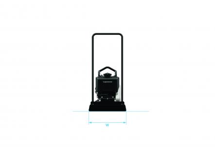 Blueprint top view Dynapac DFP7A