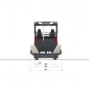 Blueprint Ansicht oben Dynapac SD25 70C