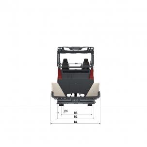 Blueprint top view Dynapac SD25 80C e