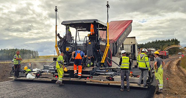 The Future Has Begun: Autonomous Paving in Real-World Road Construction
